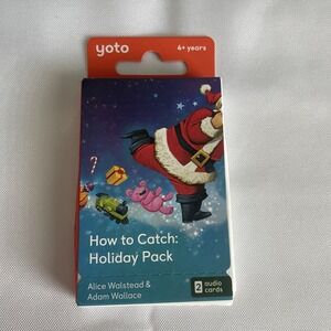 Yoto How To Catch Santa Elf Holiday Pack 2 Card Pack (7 Min Run) NEW